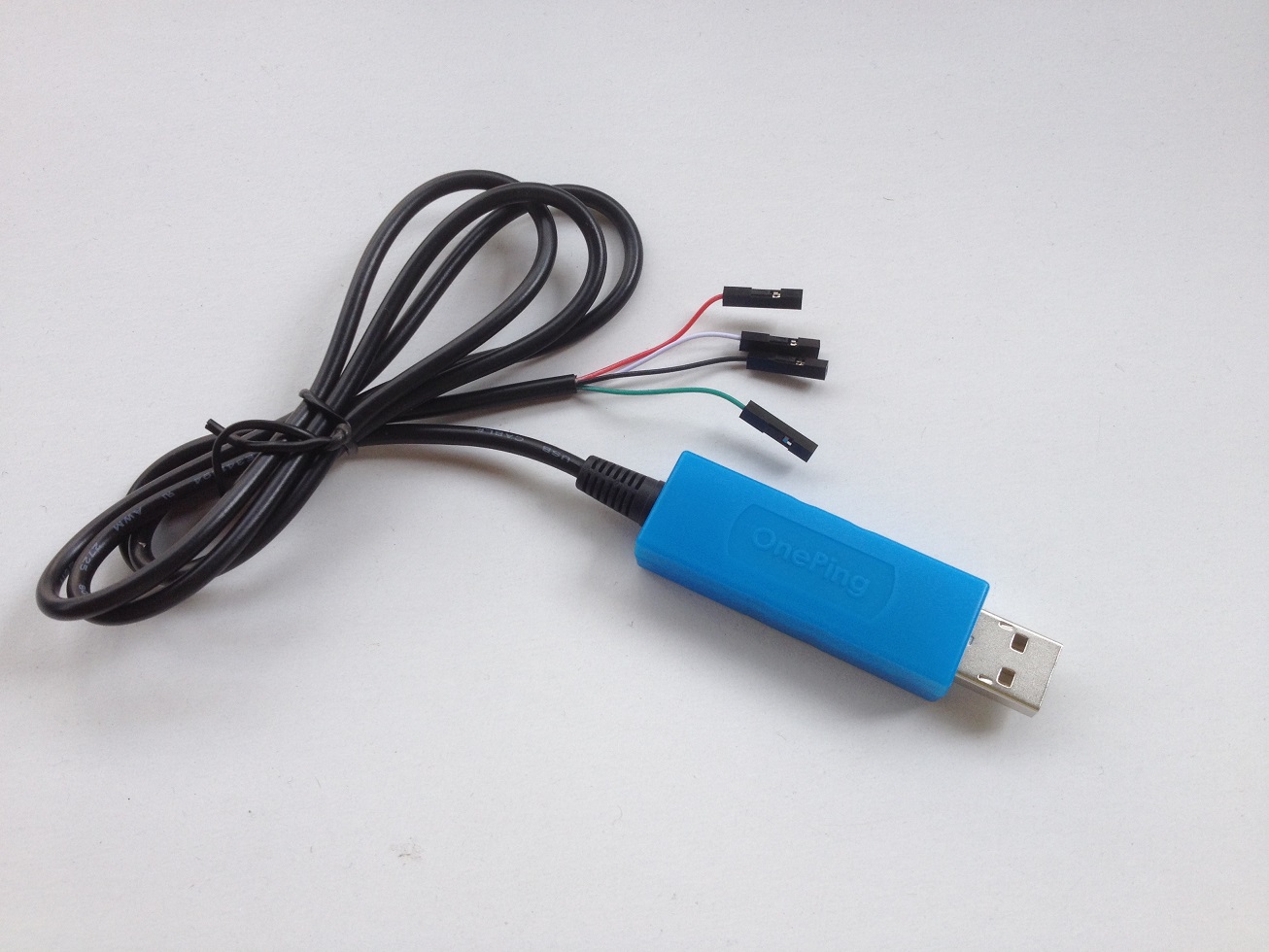 USB to TTL(A公,帶殼,3.3V,杜邦1米, PL2303HXD)